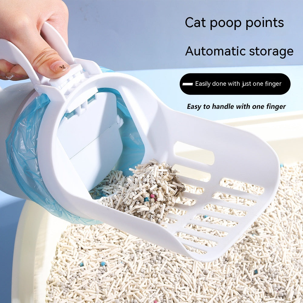 Self-Cleaning Cat Litter Scoop – Mess-Free Waste Removal