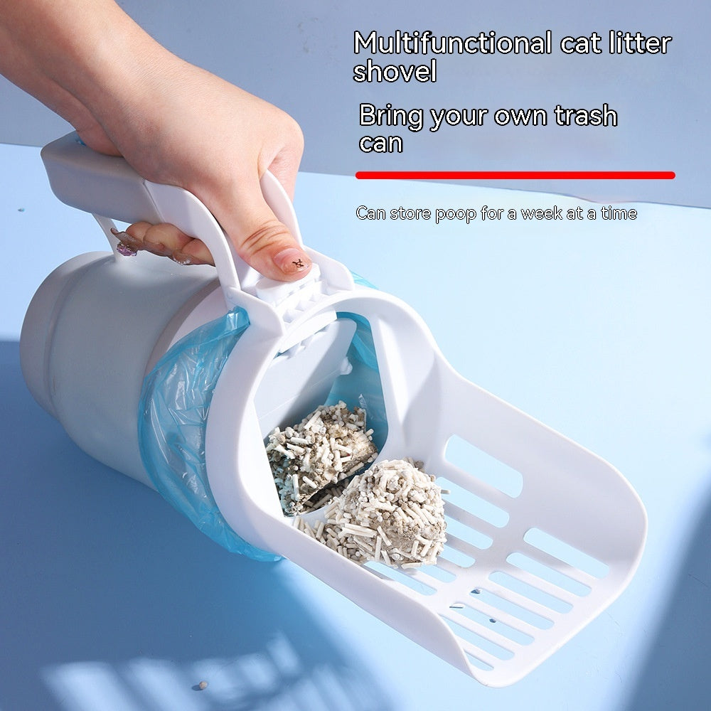 Self-Cleaning Cat Litter Scoop – Mess-Free Waste Removal