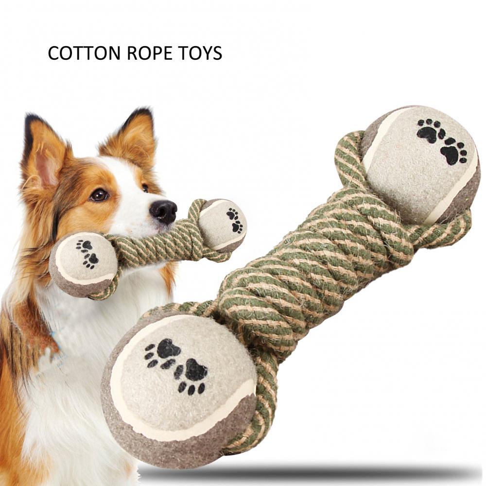 Interactive Tug of War Dog Toy – Heavy-Duty Cotton & Polyester