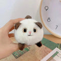 Plush Drawstring Cat Toy – Bunny & Mouse Design